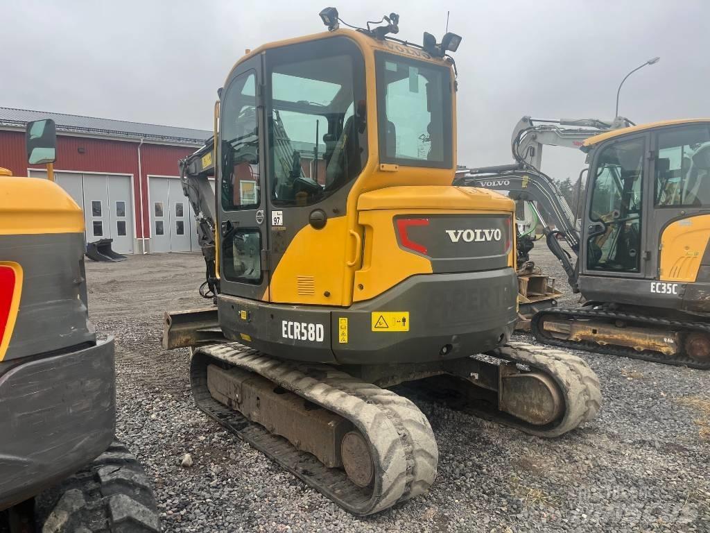 Volvo ECR 58 D Mini rýpadlá < 7t