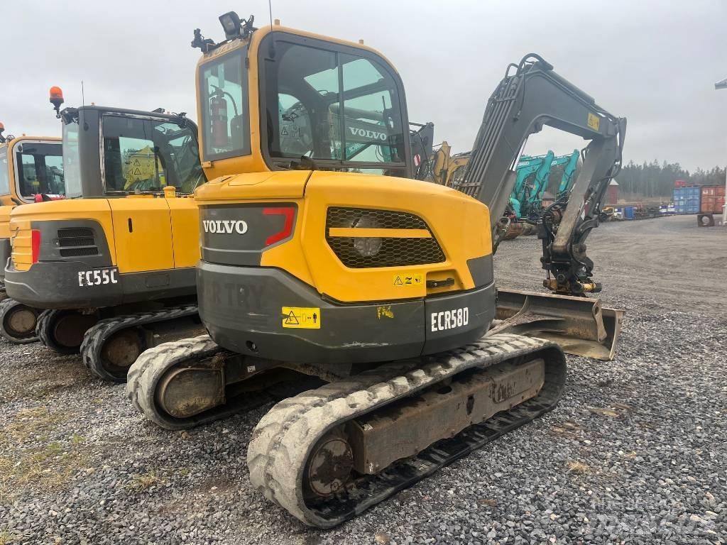 Volvo ECR 58 D Mini rýpadlá < 7t
