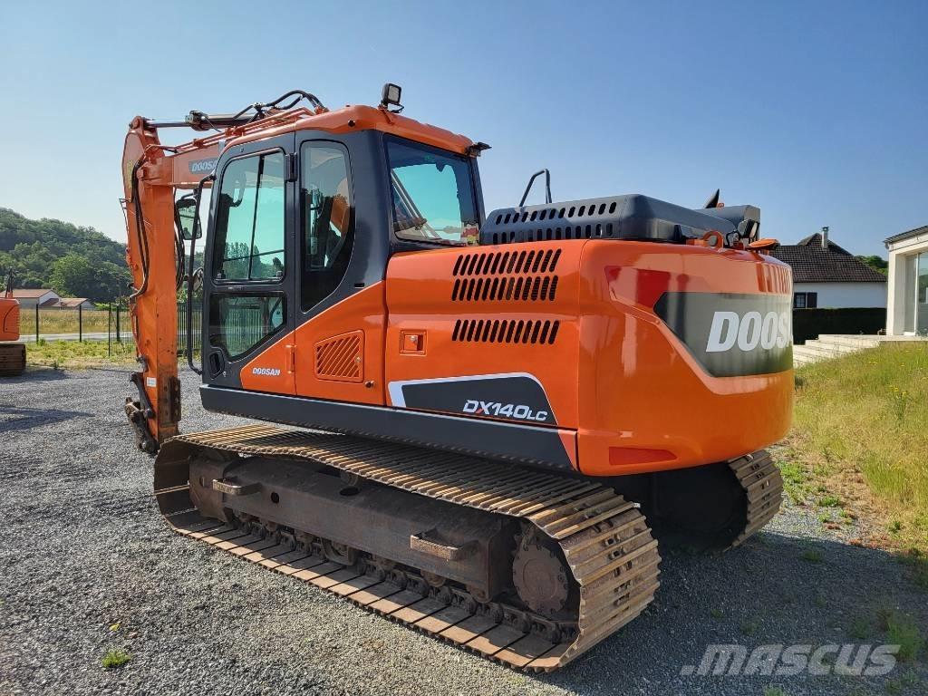 Doosan DX 140 LC-5 Pásové rýpadlá