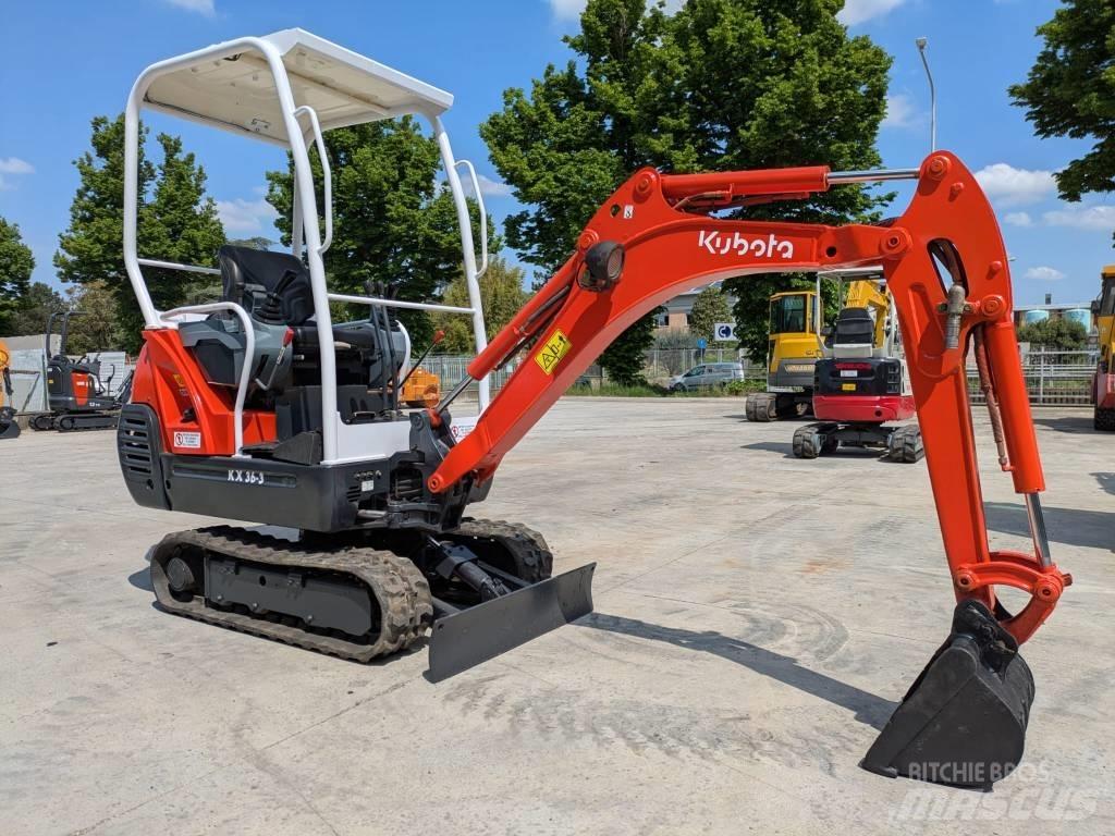 Kubota KX 36-3 Mini rýpadlá < 7t