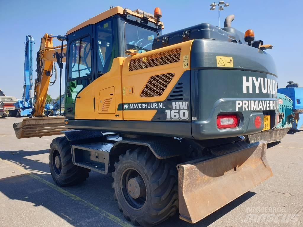 Hyundai HW160 Kolesové rýpadlá