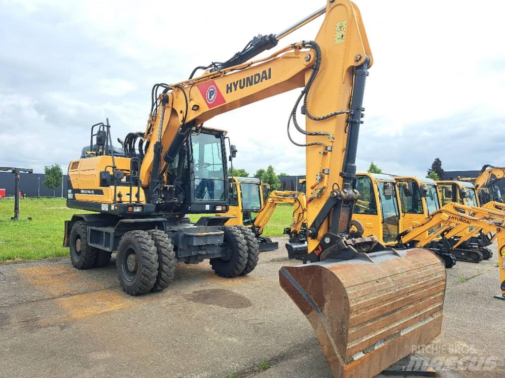 Hyundai HW160 Kolesové rýpadlá