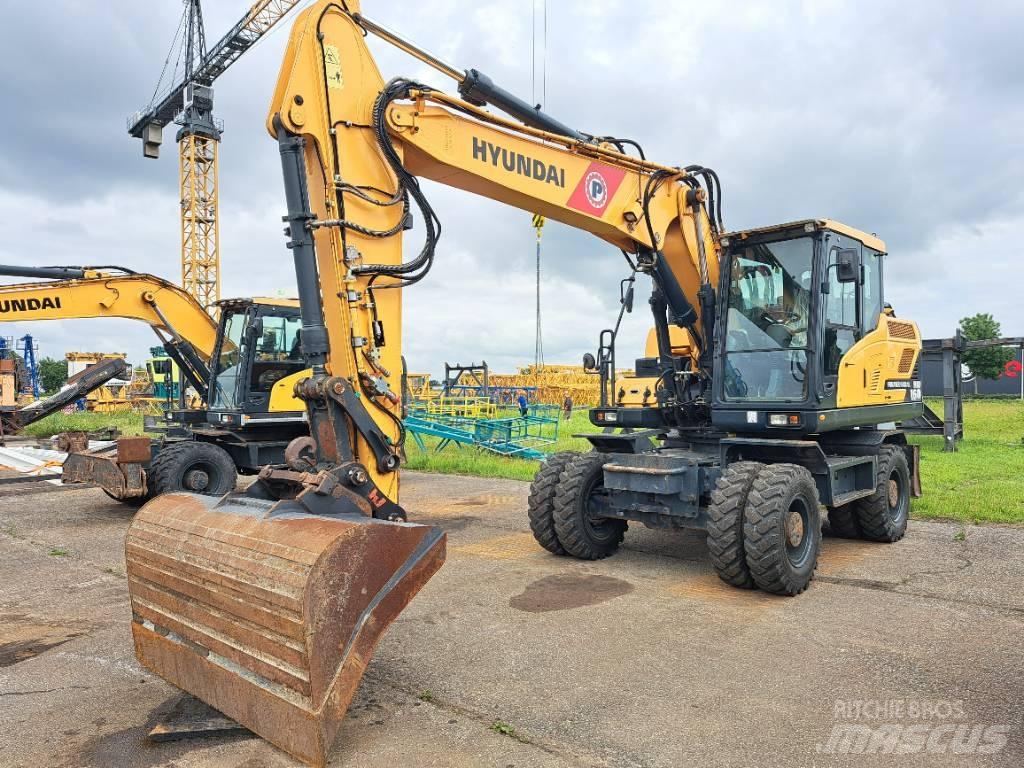 Hyundai HW160 Kolesové rýpadlá
