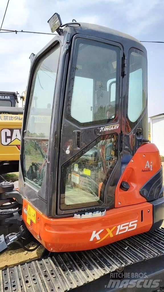 Kubota KX 155 Pásové rýpadlá