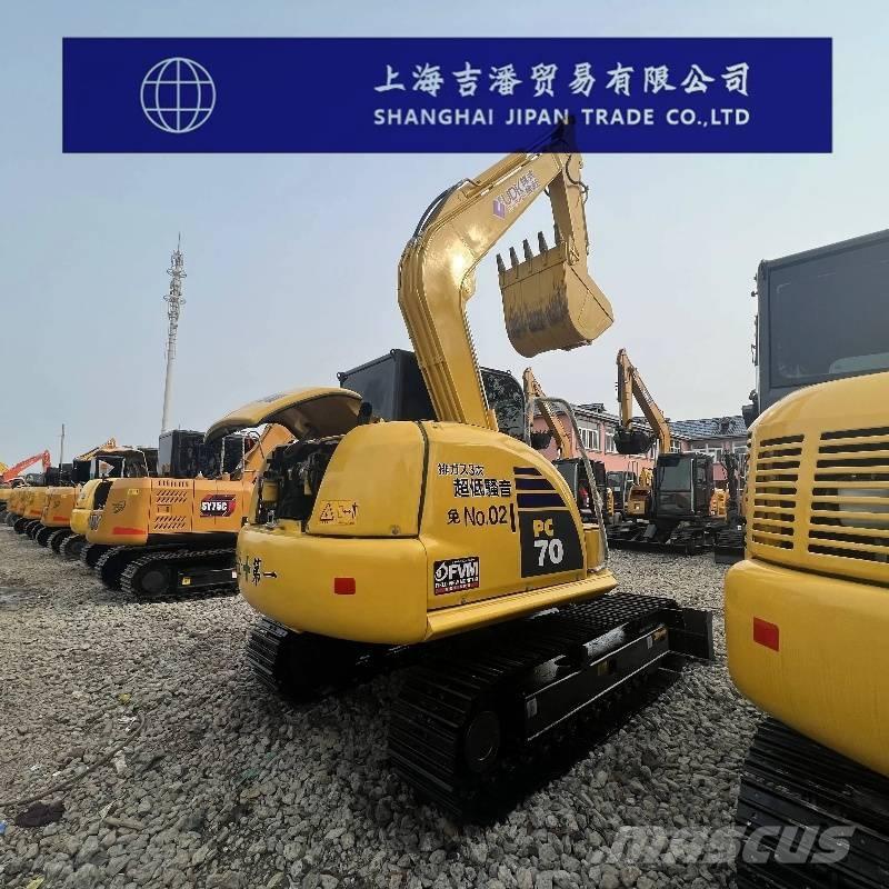 Komatsu PC 70 Mini rýpadlá < 7t