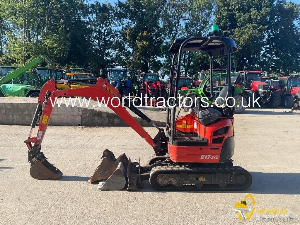 Kubota U 17-3 Mini rýpadlá < 7t
