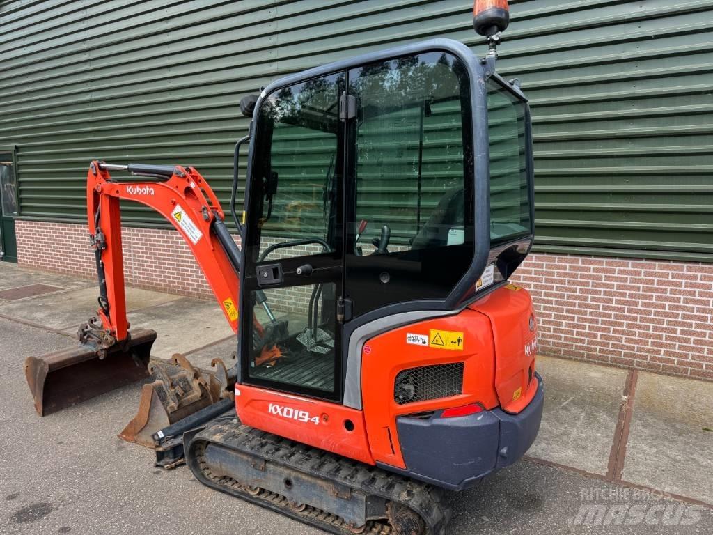 Kubota KX 019-4 Mini rýpadlá < 7t