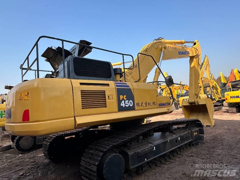 Komatsu PC 450 Pásové rýpadlá