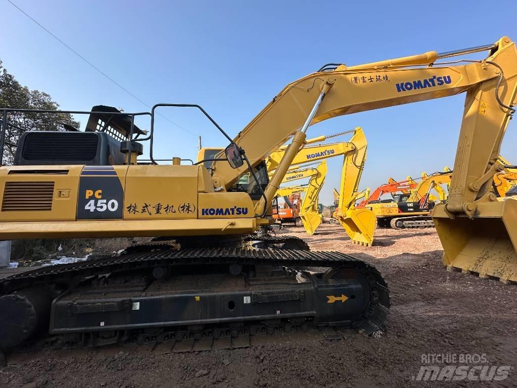 Komatsu PC 450 Pásové rýpadlá