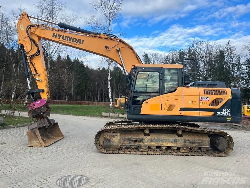 Hyundai HX 220 L Pásové rýpadlá