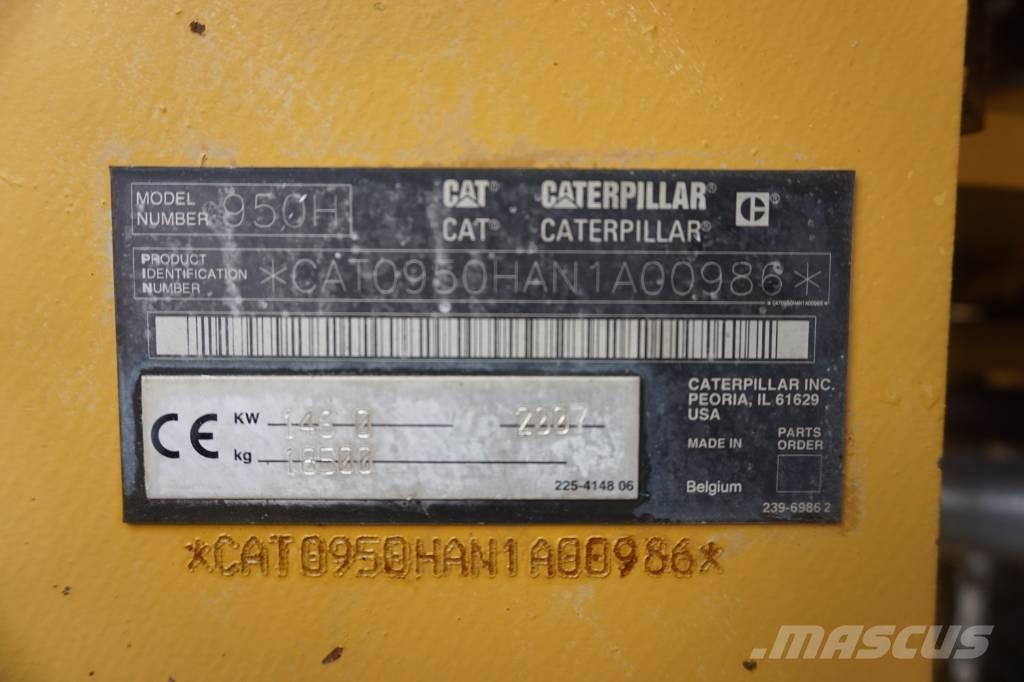CAT 950 H Kolesové nakladače