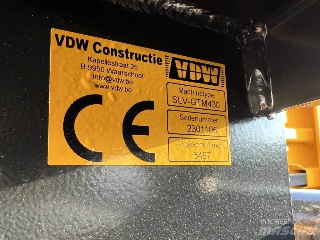  VDW GTM 430 Ďalšie vyorávače, príslušenstvo