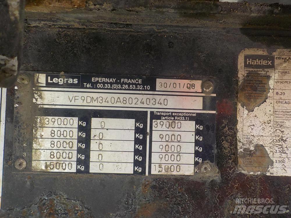 Legras PISO MOVIL Ostatné návesy