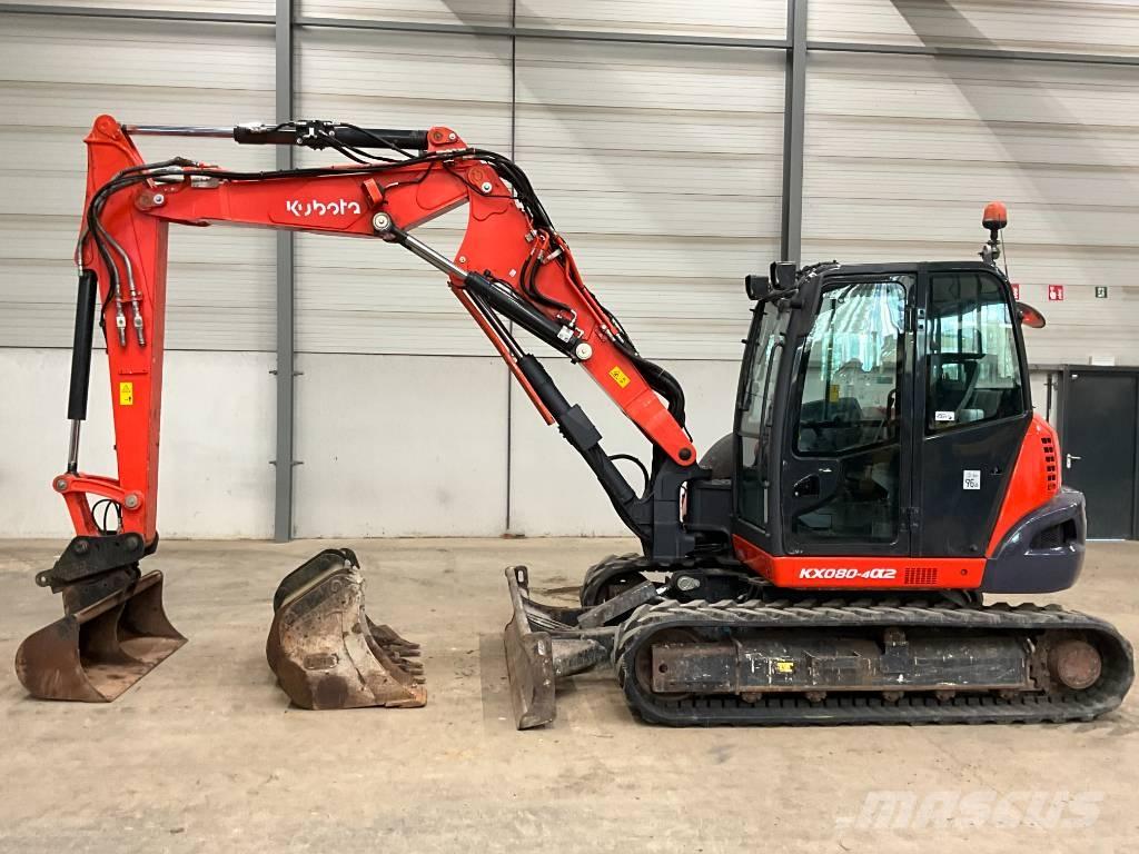 Kubota KX 080-4 A 2 Midi rýpadlá 7 t - 12 t