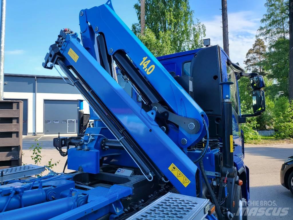 Iveco Eurocargo Autožeriavy, hydraulické ruky