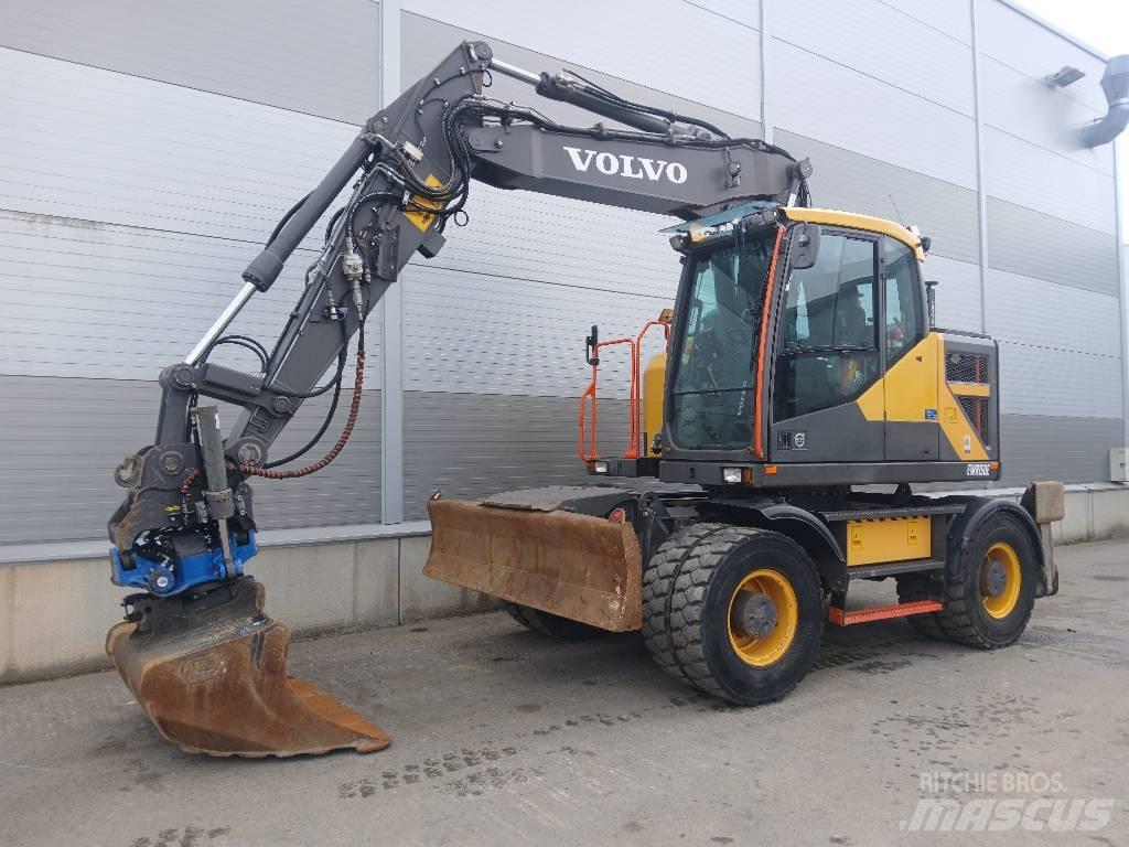 Volvo EWR150E Kolesové rýpadlá