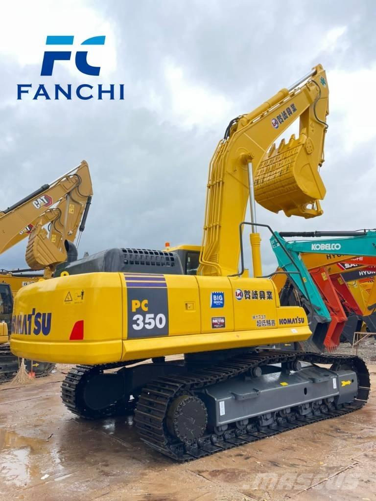 Komatsu PC 350 Pásové rýpadlá