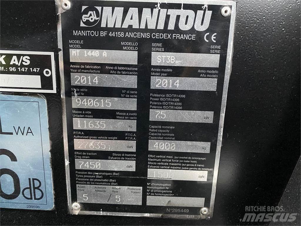 Manitou MT1440A Teleskopické manipulátory