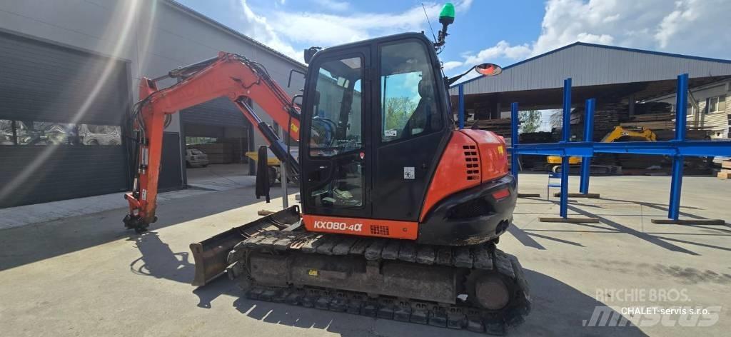 Kubota KX 808-4 A2 Midi rýpadlá 7 t - 12 t