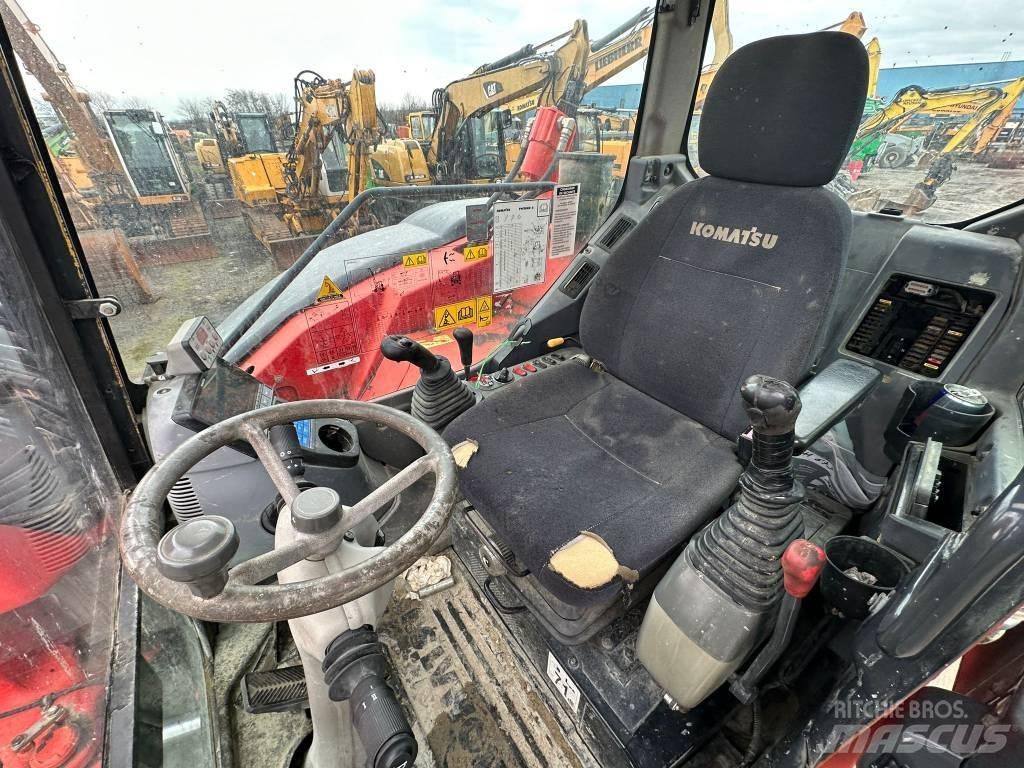 Komatsu PW98MR-8 Kolesové rýpadlá