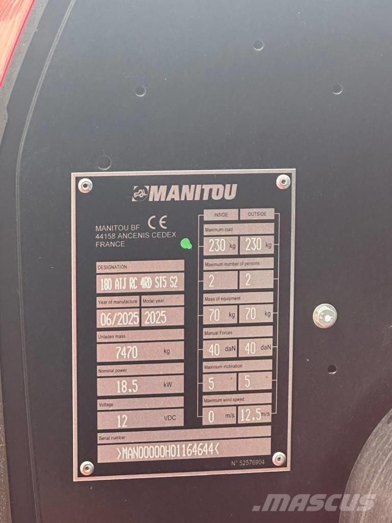 Manitou 180 ATJ Kĺbové plošiny