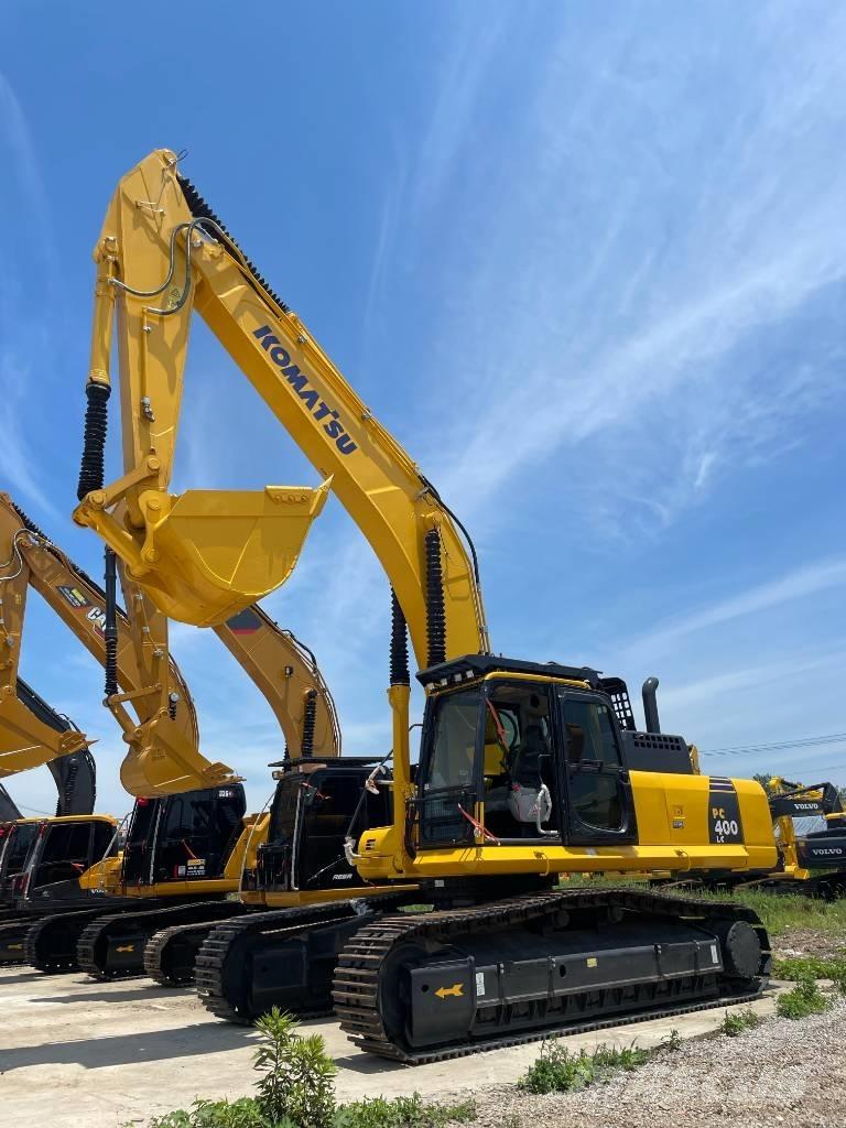 Komatsu PC400 Pásové rýpadlá