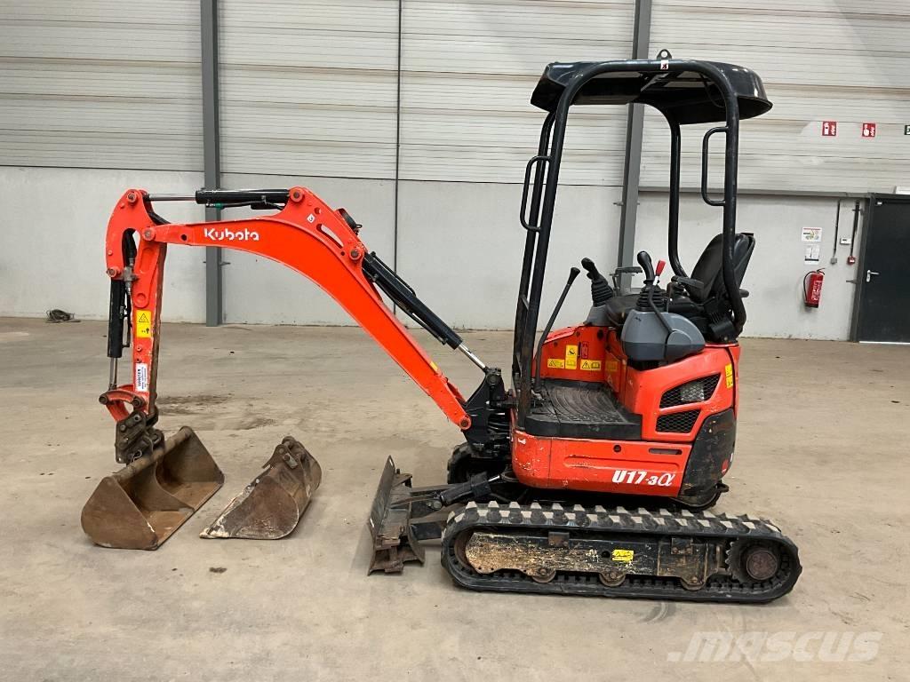 Kubota U 17-3 A Mini rýpadlá < 7t