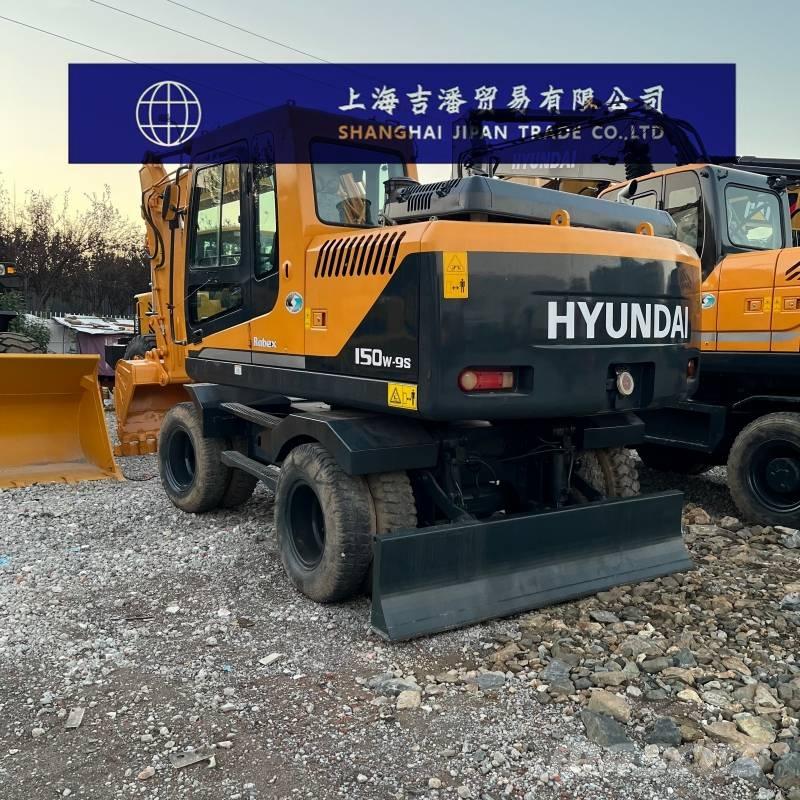 Hyundai R 150 W Kolesové rýpadlá