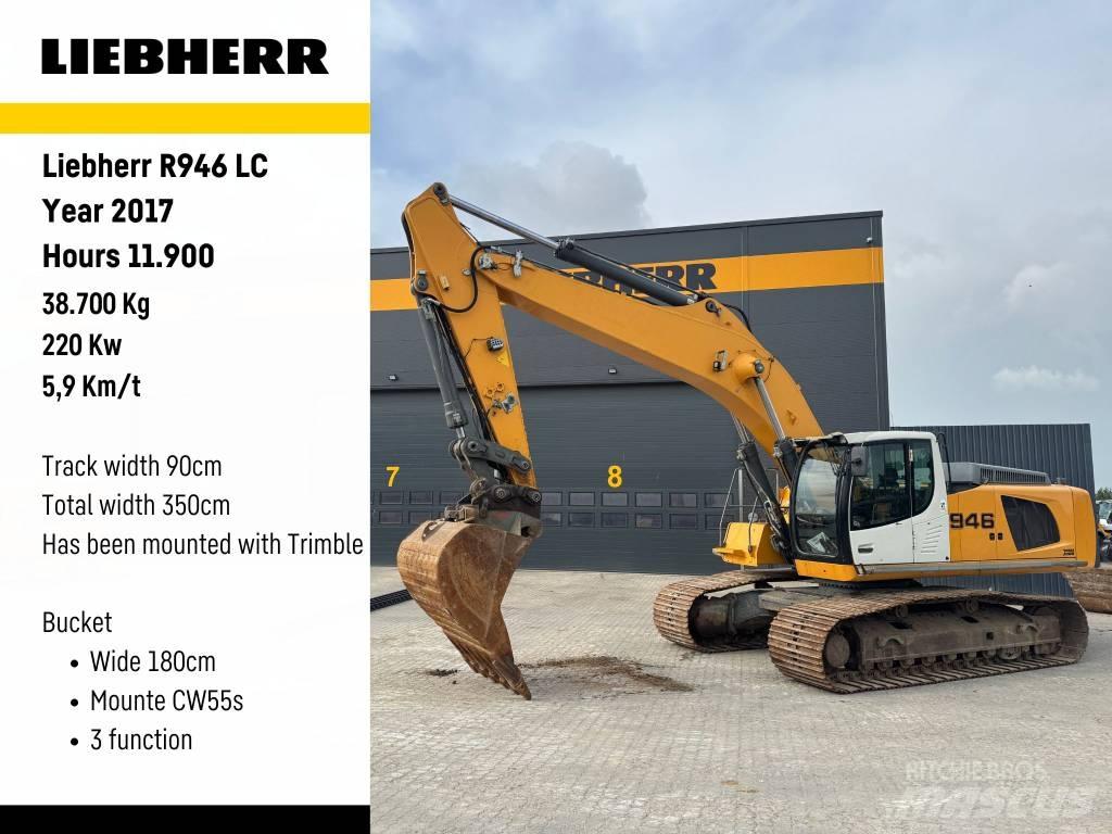 Liebherr R 946 Pásové rýpadlá