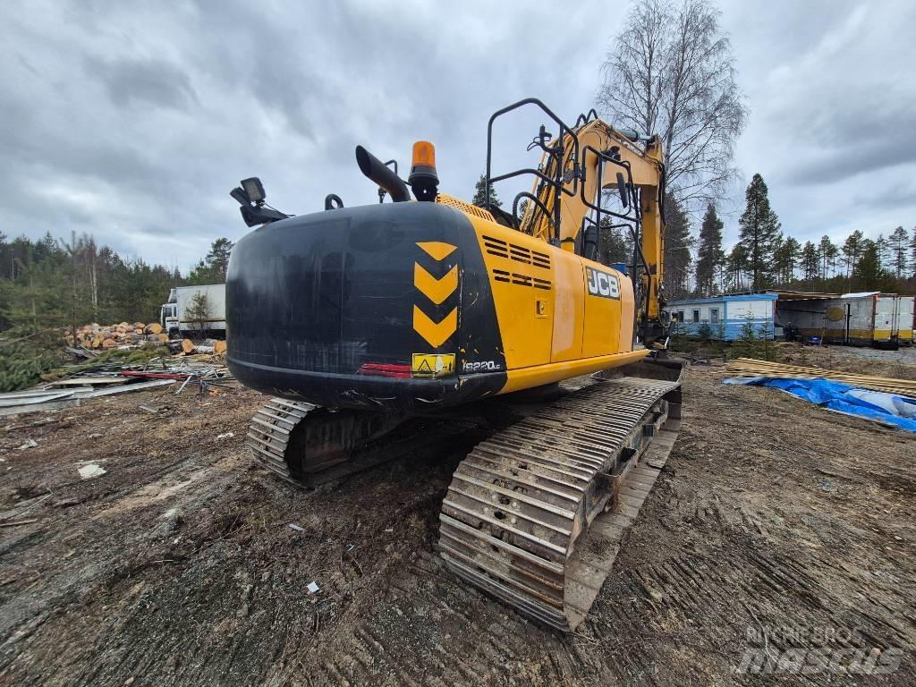 JCB 220 Pásové rýpadlá