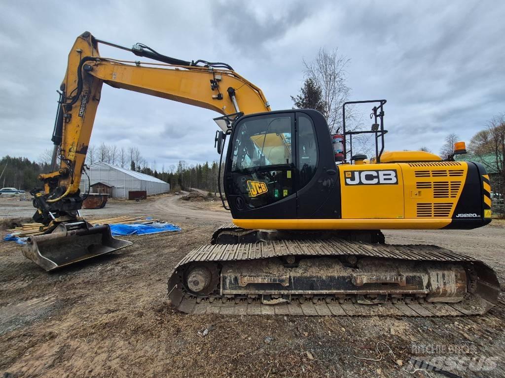 JCB 220 Pásové rýpadlá