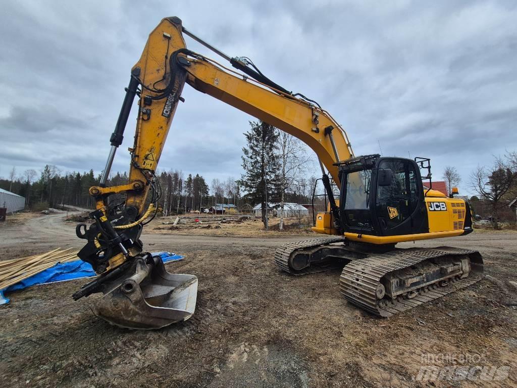JCB 220 Pásové rýpadlá