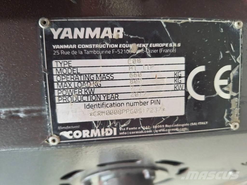 Yanmar C08 Stavebné sklápače