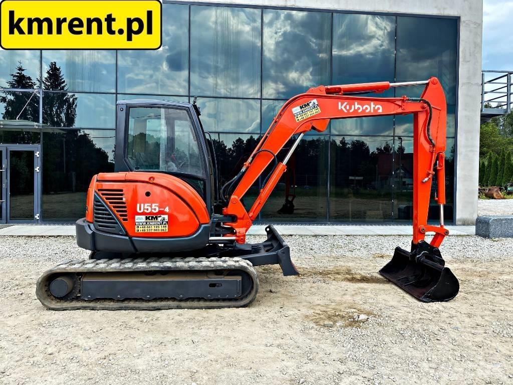 Kubota U 55-4 Mini rýpadlá < 7t
