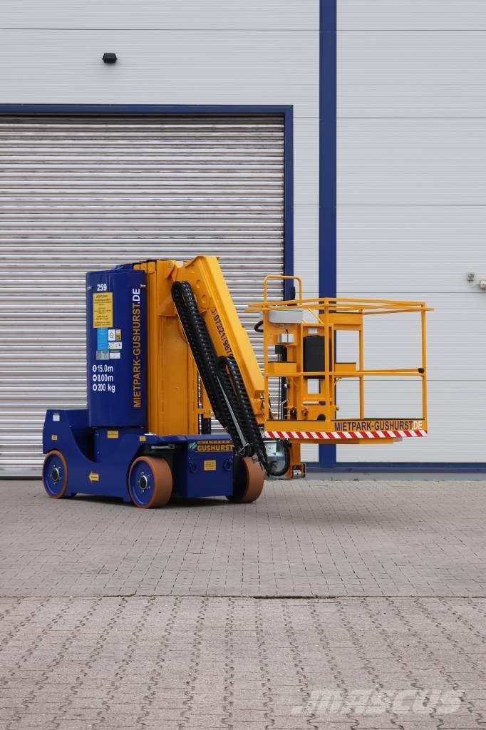 Gefas Helix 1508 Ďalšie zdvíhacie zariadenia a plošiny