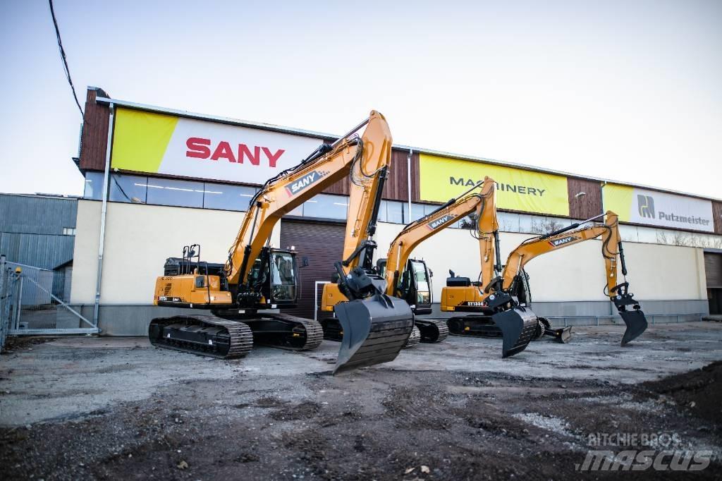 Sany SY 215 C LC Pásové rýpadlá