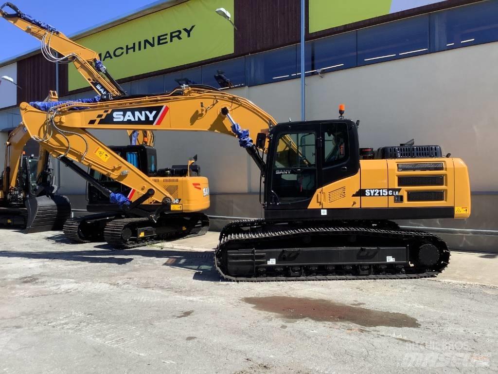 Sany SY 215 C LC Pásové rýpadlá