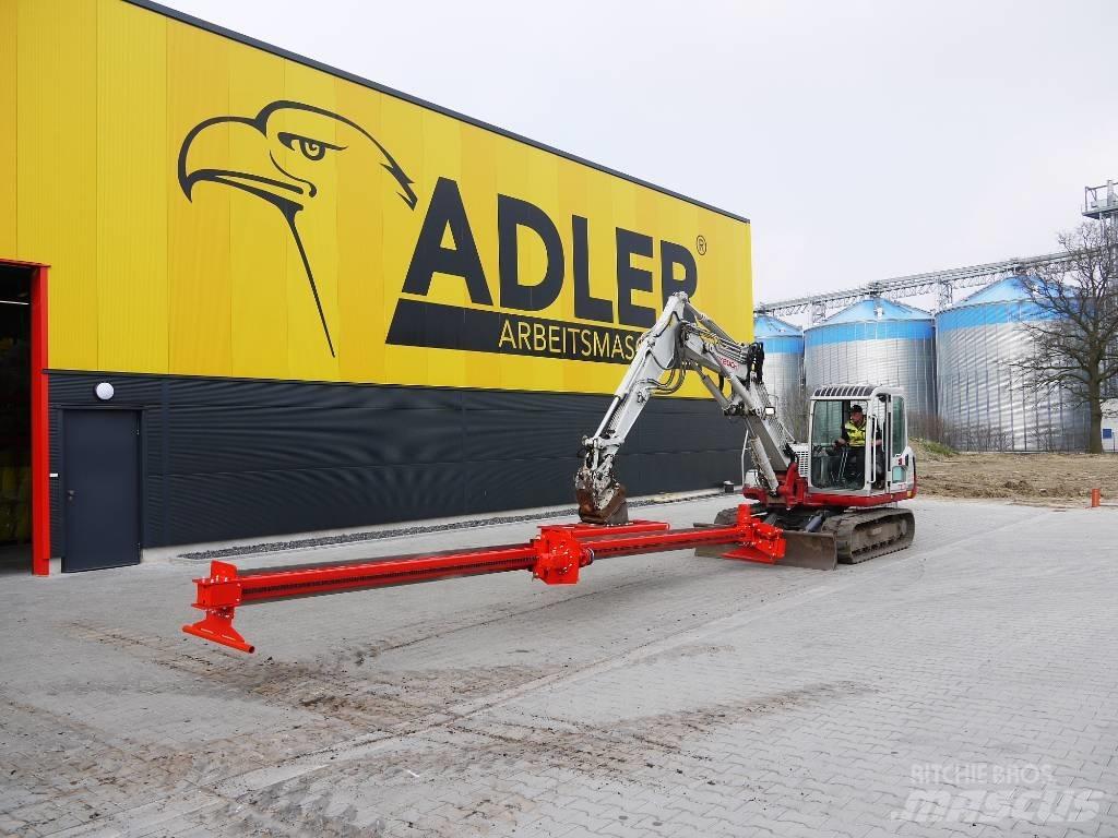 Adler Boormast Kolesové rýpadlá