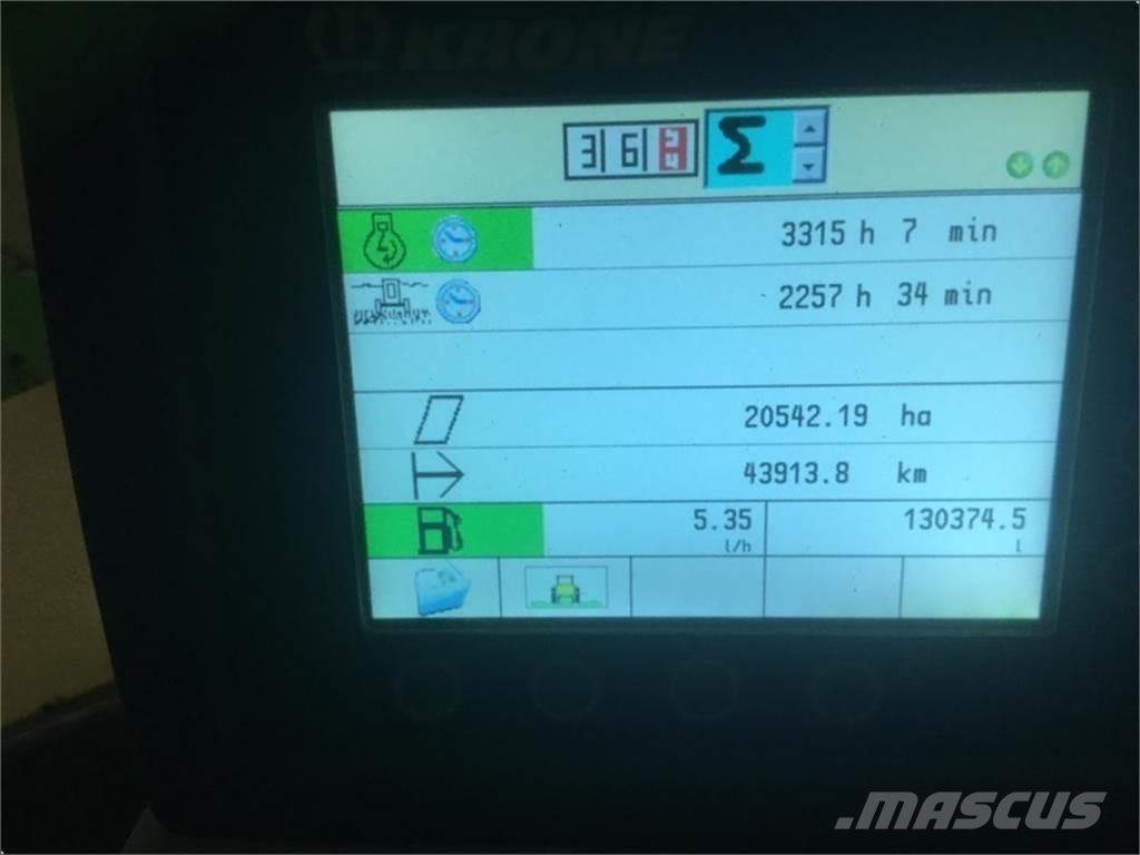 Krone Big M 420 CV Žacie stroje