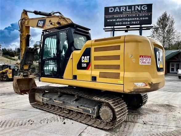 CAT 320 Pásové rýpadlá