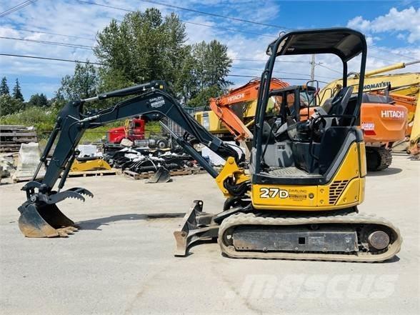 John Deere 27D Mini rýpadlá < 7t