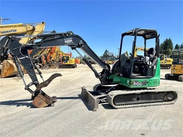 John Deere 50G Mini rýpadlá < 7t