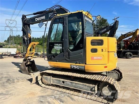 John Deere 75G Pásové rýpadlá