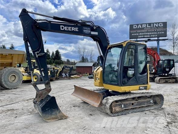 John Deere 75G Pásové rýpadlá