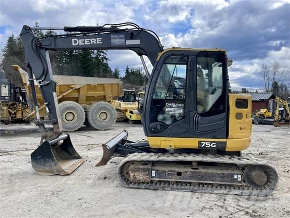 John Deere 75G Pásové rýpadlá