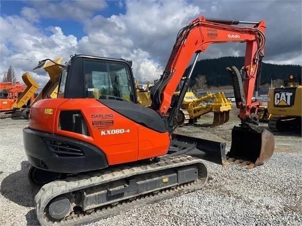 Kubota KX080-4 Pásové rýpadlá