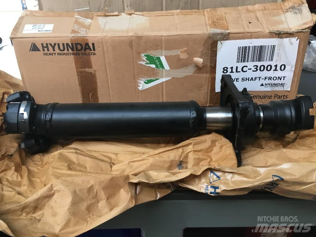 Hyundai HL 760-7 Nápravy