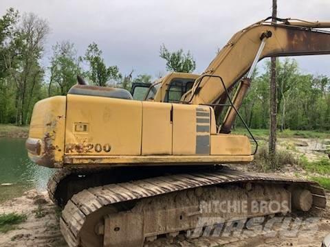 Komatsu PC 200 Pásové rýpadlá