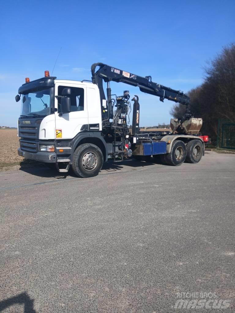 Scania P 400 Hákový nosič kontajnerov
