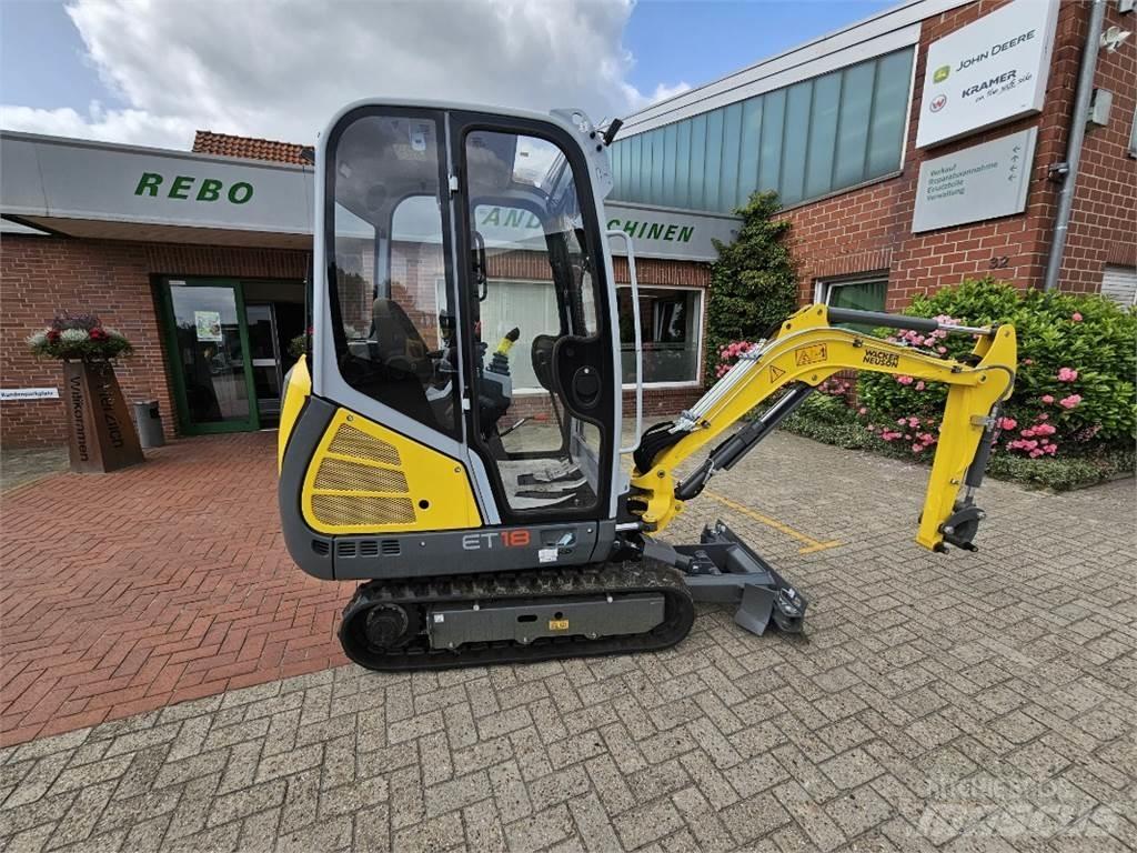 Wacker ET 18 Mini rýpadlá < 7t